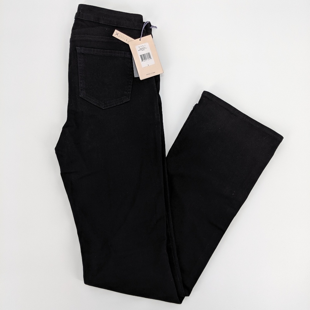 NYDJ Barbara Bootcut Jeans Black  Women's 2